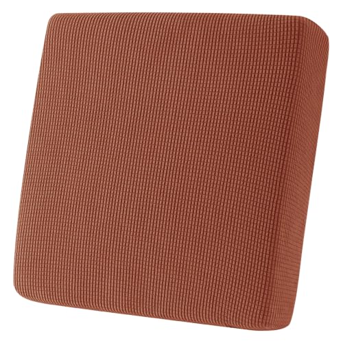 Hokway Stretch Couch Pillow Covers Reversible Pillow Protectors Slipcovers Sofa Cushions Slipcovers (Brick, Small)