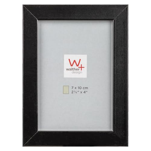 walther design Picture Frame Black 7 x 10 cm Peppers Wooden Frame BP710B
