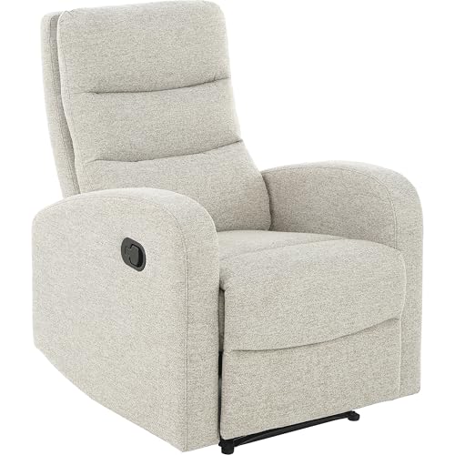 Rena Recliner with Manuel Function Natural Linen Look