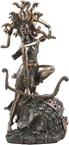 Pacific Giftware PTC Medusa Greek Statue Figurine Mythology Gorgon