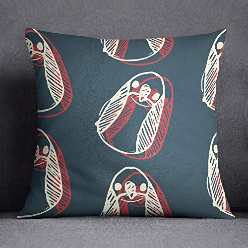 Questo Casa Decorative Cushion Cover, Cushion Cover, Home Decoration, for Sofa, Coffee, Size: 45 x 45 cm – Designed and Made in Türkiye
