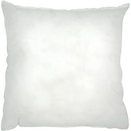 "Riva Home Paoletti Hollowfibre Cushion Pad Insert Inner - Small Square Shape - 100% Polyester Filling - Double Stitched Edges - 30 x 30cm (12"" x 12"" inches) - Designed in the UK, White, CPAD3030"