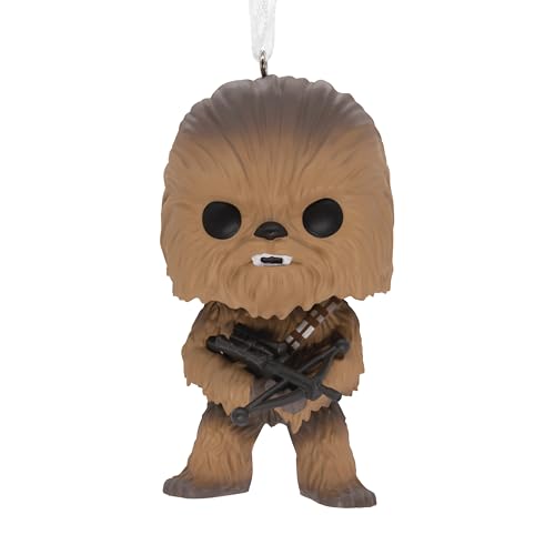Hallmark Chewbacca Funko Pop Hanging Christmas Ornament, Star Wars, Resin Tree Decoration