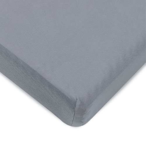 "Fitted Sheet for The Milliard Trifold Mattress, Super Soft and Cozy Washable Grey Sheet (Twin, 4"")"