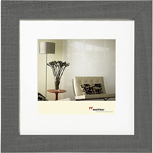 walther design Picture Frame Grey 30 x 30 cm Home Wooden Frame HO330D