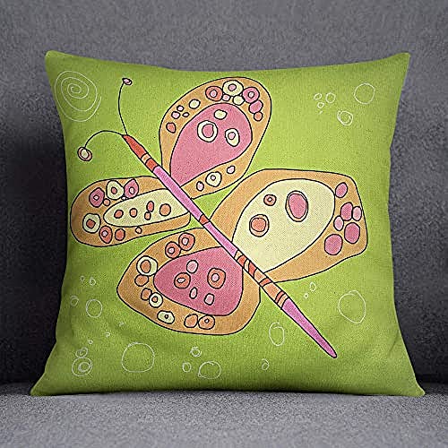 Bonamaison Decorative Cushion Cover, Cotton Polyester, Multicolor, 45x45