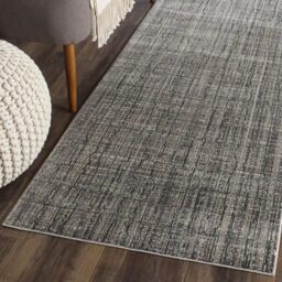Safavieh Craft Art-Inspired Indoor Woven Runner Area Rug, Valencia Collection, VAL202, in Grey / Multi, 69 X 244 cm for Living Room, Bedroom or Any Indoor Space