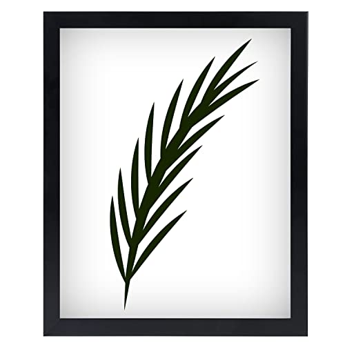 NAOKBOEE 6x10 Picture Frame Black - Horizontal and Vertical Formats for Wall and Tabletop - Photo Frames with Shatter Resistant Plexiglass