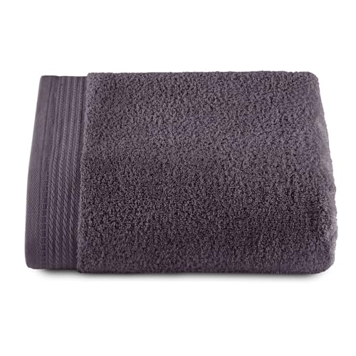 RIZO Top Towel – Set of 1 Shower Towel – Bath Towels – 100% Combed Cotton – 600 g/m2 – Measure 70 x 140 cm – Marengo