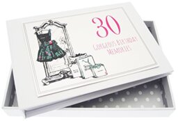 WHITE COTTON CARDS PHOTO ALBUM, Card, Plastic, 12.5x17.5x2.5 cm