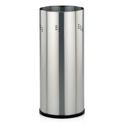 kela umbrella stand matt stainless steel, umbrella holder with water collection tray, height 50 cm, SWING