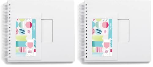 Hama Creative DIY Spiral Album with Accessories, Photo Gift Idea DIY (Pack of 2)