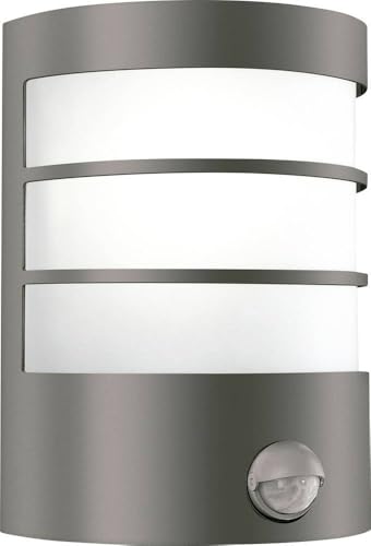 Philips Calgary Outdoor Wall Light with Sensor, Max 25W, E27 Socket, Anthracite