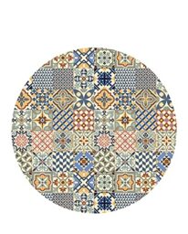 Vilber, Round Vinyl Rug Toledo Color 01. Diameter 155 cm