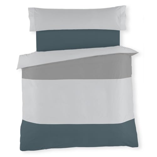 Alexandra House Living Pearl Grey Duvet Cover 180 x 220 cm