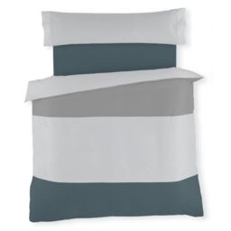 Alexandra House Living Pearl Grey Duvet Cover 180 x 220 cm