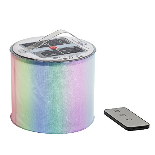 ultron Save-E Lantern RGB Solar Powered Foldable LED Lantern in RGB Colours, Up to 6 Hours of Lighting Time, Garden, Outdoor, Decoration, Camping, 10.9 x 12.7 x 2.54 cm