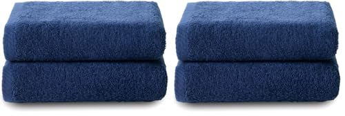 Top Towel - Set of 2 bidet towels - Bath towels - Small towels - 100% Cotton- 400 g/m2 - Measure 30 x 50 cm (Pack of 2)