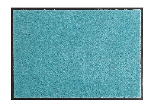 Hanse Home Soft & Clean Washable Dirt Trapper Mat 75 x 120 cm Turquoise