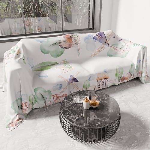 PETTI Artigiani Italiani - Single Bedspread Spring Summer, Single Light Blanket, Bed Sheet Bedspread, Party 02 100% Made in Italy