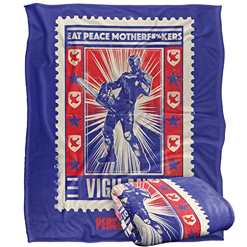 PEACEMAKER Blanket, 152 x 127 cm Vigilante Silky Touch Super Soft Throw Blanket