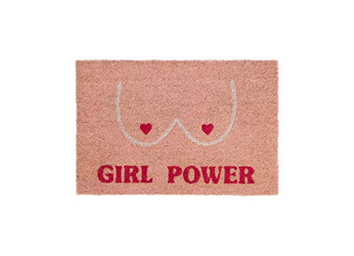 Fisura. - Odern Coconut Doorat With Non-Slip PVC Backing Dirt Trapper Door Mats Indoor And Outdoor Entrance Door Mat Original Hand Painted Doormat Size: 70cm X 40cm Black P 357051578 - View #12