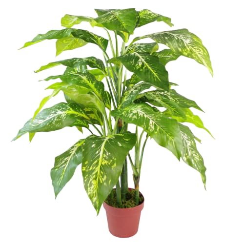 Leaf Design UK Spotted Evergreen Artificial Plant