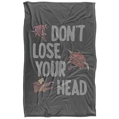Jim Henson Labyrinth Don'T Lose Your Head Silky Touch Super Soft Throw Blanket 91 x 147 Cm