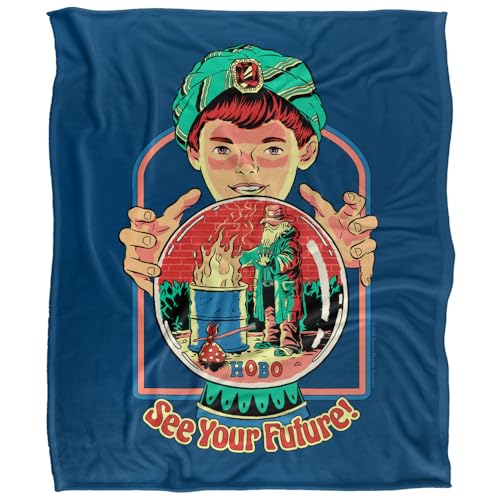 Steven Rhodes See Your Future Silky Touch Super Soft Throw Blanket 152 X 127 Cm