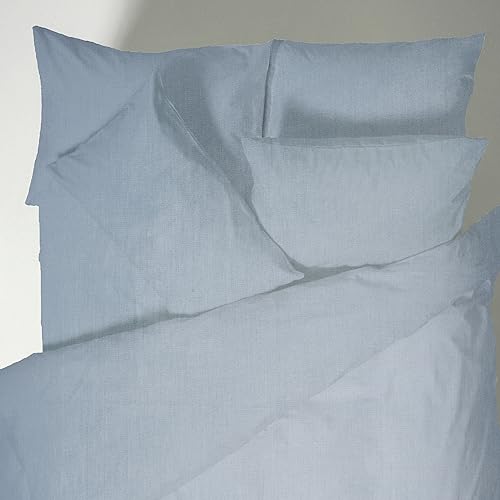 Bianca Plain Dyed Denim Duvet Cover 240 x 220 cm + 65 x 65 cm (2)