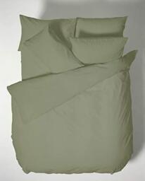 Cotone Percale 100% Extra Morbido Lenzuolo Piano In Cotone Percalle 200TC – Morbidissimo, Stile Boutique, 210 X 280 Cm, Colore Bianco