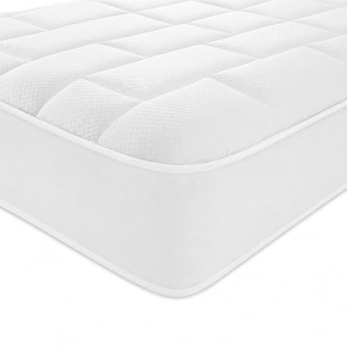 Starlight Beds White Tile Small Double Mattress- 120x190x18cm