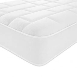 Starlight Beds White Tile Small Double Mattress- 120x190x18cm