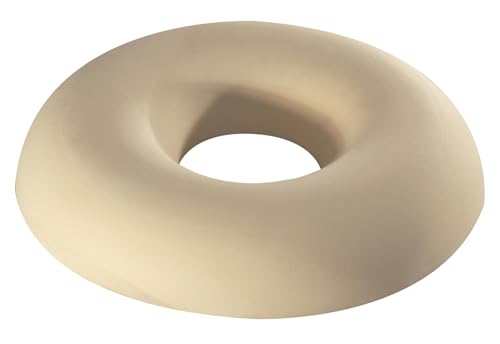 Dunlopillo Surgical Ring Cushion Donut Cushion for Piles Post-Natal Hemorrhoids Pain Relief Lightweight White