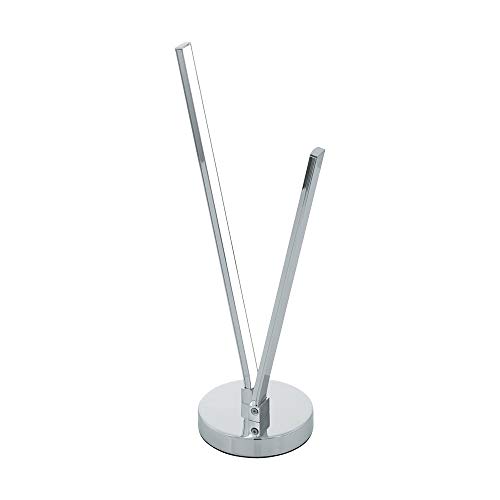 EGLO LED Modern Decorative Chrome/White Table Lamp 'PARRI'