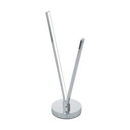 EGLO LED Modern Decorative Chrome/White Table Lamp 'PARRI'