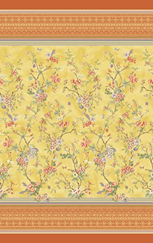Bassetti Bedspread, Cotton, Yellow, 180x255