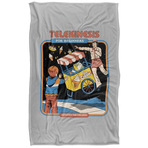 Steven Rhodes Telekinesis For Beginners Silky Touch Super Soft Throw Blanket 91 X 147 Cm