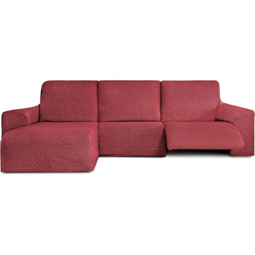 ECOMMERC3 - Chaiselong Sofa Cover Short Left Arm with Relaxation Bi-elastic ??? Super Elastic Boiler Chaiselong Sofa Cover, Breathable and Supportive Foams
