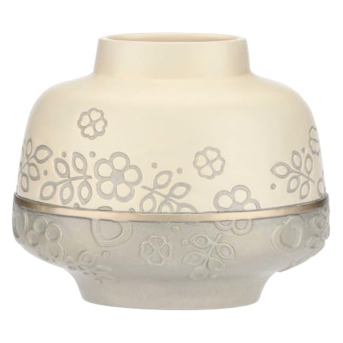 THUN - Aurea ceramic vase, medium - 21.1X17.3X17.6 - Ceramic