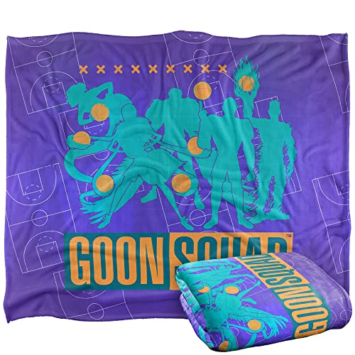 SPACE JAM 2 Goon Squad Silhouettes Officially Licensed Silky Touch Super Soft Throw Blanket 152 x 127 cm