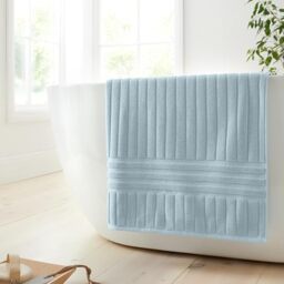 Bianca Hotel Cotton 100x150cm Bath Sheet Blue