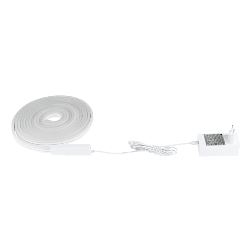 Eglo Connect.z Smart-Home LED Strip Light Neon -Stripe-Z, striplight 5 m, ZigBee, app and Alexa Voice Control, Colour Changing RGB Strip Lighting, Warm-Cold White, dimmable