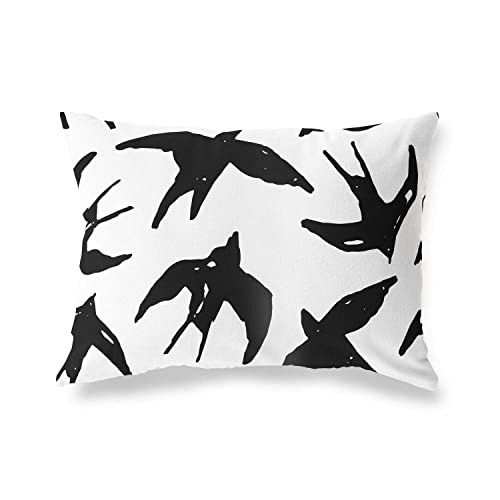 BonaMaison Decorative Cushion Cover, Random Pattern Throw Pillow Covers, Home Decorative Pillowcases for Livingroom, Sofa, Bedroom, Size: 45X60 Cm - Designed and Manufactured in Turkey