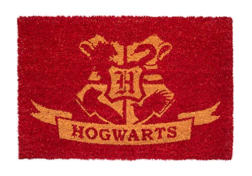 Grupo Erik Door Mat - Harry Potter Gifts - 15.7 x 23.6 in - 40 x 60 cm Coconut Coir, Waterproof, Non Slip Door Mats Indoor & Outdoor - Hogwarts Harry Potter Merchandise