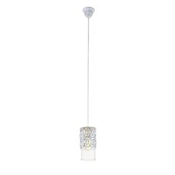 Eglo Pendant Light Cardigan, 1-Light Hanging Lamp Vintage, Retro