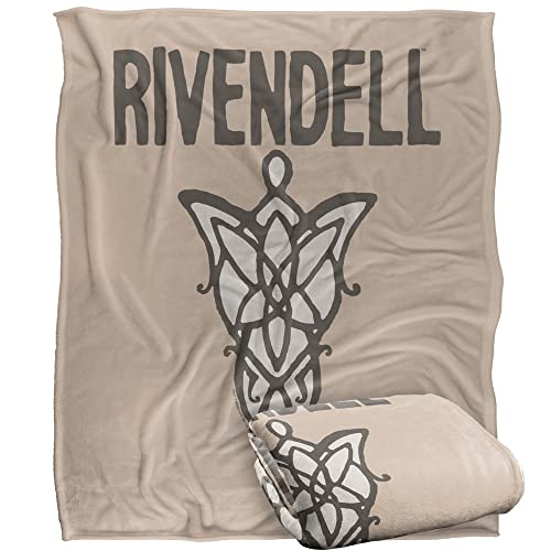 LORD OF THE RINGS Blanket, 152 x 127 cm The Homely House Silky Touch Super Soft Throw Blanket