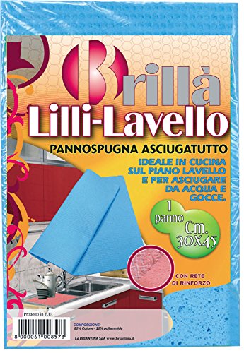 Briancasa Lilli Towel 30 x 45 cm, Blue, One Size