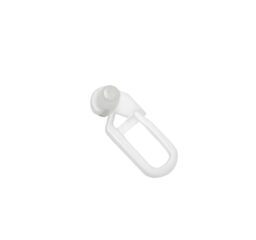 GARDINIA Thasos Roller Rings 20 Pieces Suitable for Thasos Curtain Pole Set with Inner Rail, Plastic, White