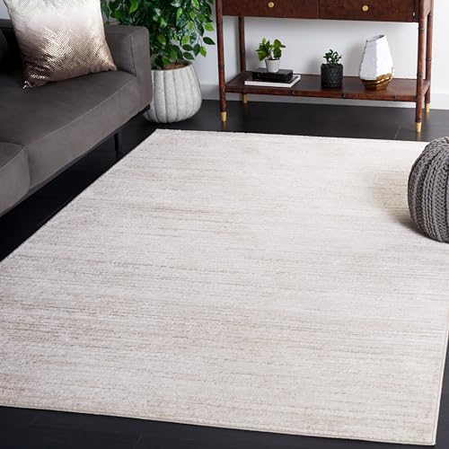 Safavieh Contemporary Rug for Living Room Dining Room Bedroom - Hanna Collection Short Pile Ivory 3ft x 5ft